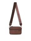Etro Printed Belt Bag In Brown