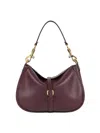 Etro Pegaso Coin Leather Crossbody Bag In Gray