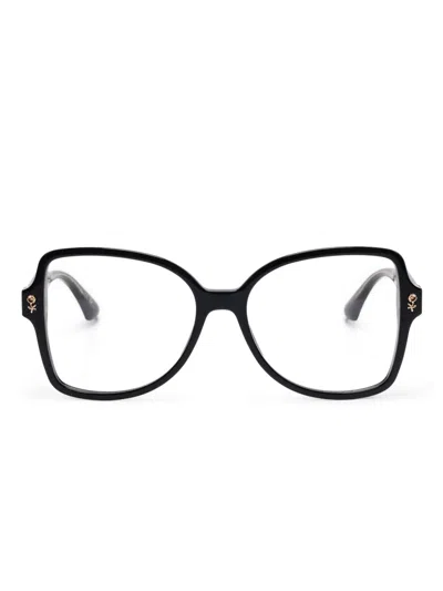 Etro Butterfly-frame Glasses In Black