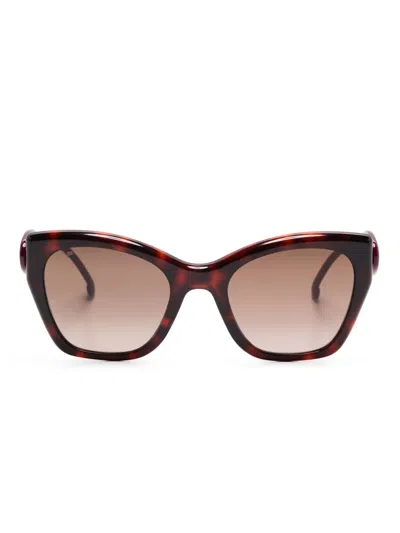 Etro Butterfly-frame Sunglasses In Brown