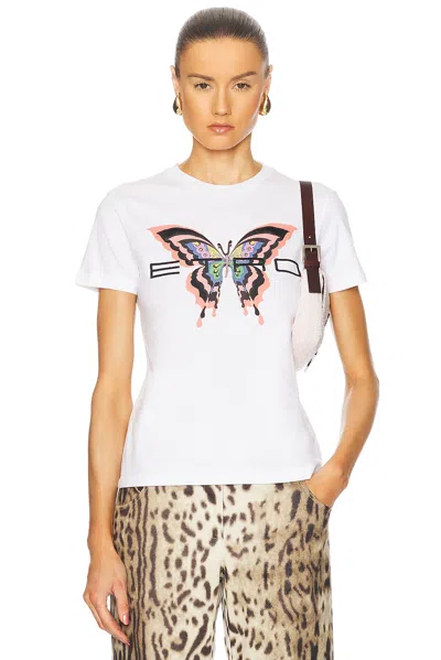 Etro Butterfly Top In White