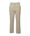 Etro Button Casual Pants In Beige