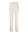 Etro Tailored Jogger Pants With Button Accents In Pink