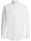 Etro Long-sleeve Cotton Shirt In White