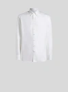 Etro Long-sleeve Cotton Shirt In White
