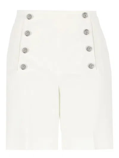 ETRO BUTTON-FASTENING HIGH-WAIST SHORTS