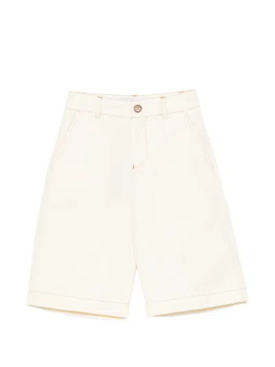Etro Kids' Button-fastening Shorts In Neutral