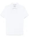 Etro Button Placket Polo In White