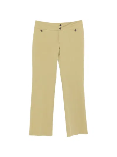 Etro Buttoned Front-pocket Trousers In Neutral