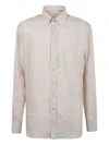 Etro Tailored Shirt Button Down Collar Long Sleeves In Animal Print