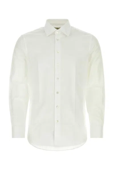 Etro Buttoned Long In White