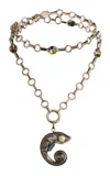 Etro Camaleonte Necklace In Gold