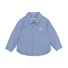 Etro Striped Shirt In Blue