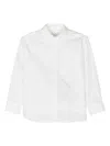 Etro Pegaso-embroidered Poplin Shirt In Ivory