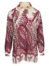 Etro Long Sleeved Pattern-printed Shirt In Multi
