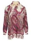 Etro Long Sleeved Pattern-printed Shirt In Multi
