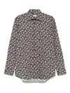 Etro Roma Paisley Print Shirt In Multi