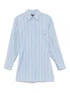 Etro Knotted Button-up Striped Shirt