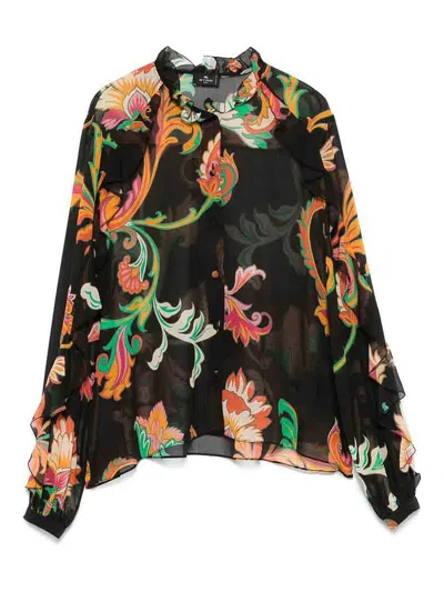 Etro Shirt In Black