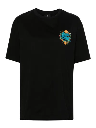ETRO CAMISETA - NEGRO
