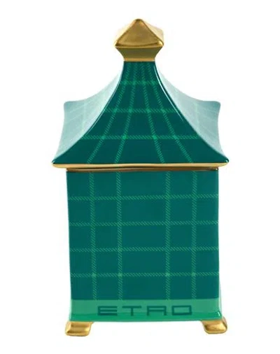 Etro Candle Emerald Green Size - Porcelain