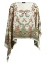 Etro Multicolor Silk Scarves