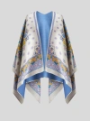 Etro Cape Mit Margeriten In Weiss