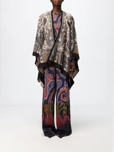 Etro Cape Woman Color Black