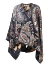 Etro Capes In Multicolor