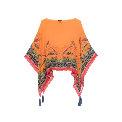 Etro Capes Orange/red