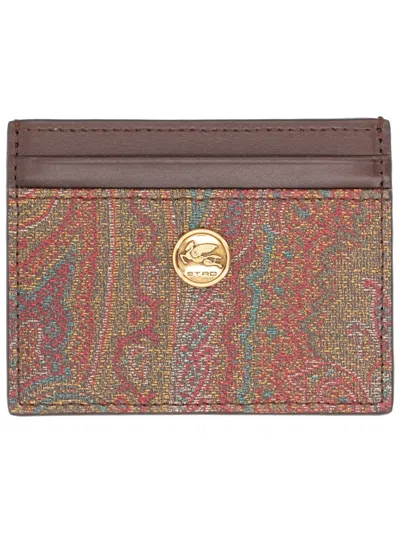 Etro Card Case In Multicolor