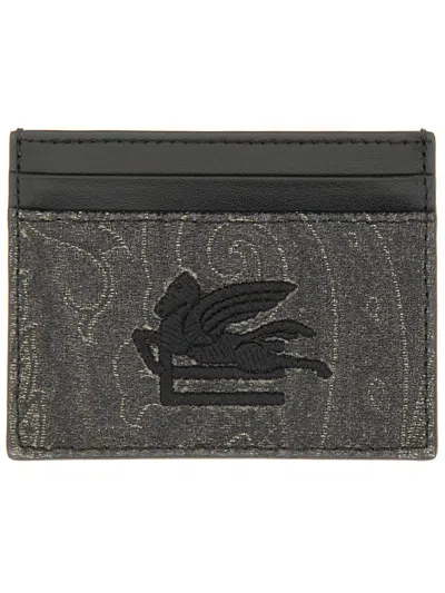 ETRO CARD HOLDER "ARNICA" WITH PEGASUS