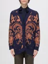 Etro Wool Cardigan In Multi