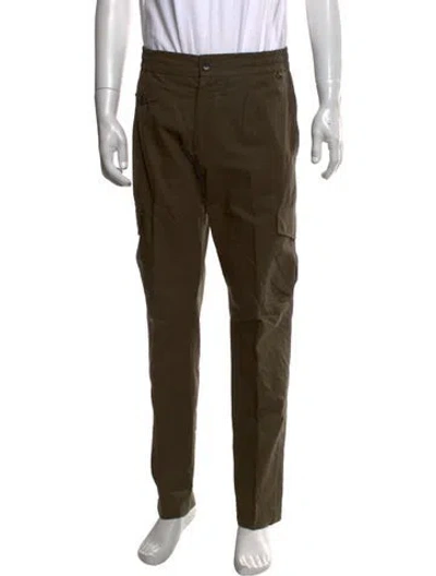 Pre-owned Etro Cargo Pants In Green