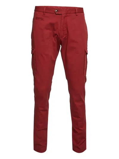 Pre-owned Etro Cargo-pocket Trousers In Red