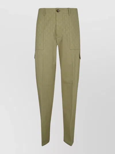 Etro Cargo Trousers In Gray
