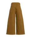 Etro Herringbone-pattern Trousers In Brown