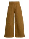 Etro Cargo Wide-leg Trousers In Brown