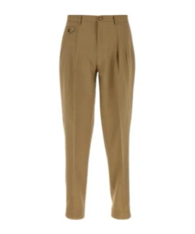 Etro Light Brown Narrow Leg Pants