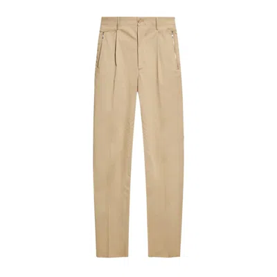 ETRO ETRO CARROT LEG TROUSERS W/ZIPPED POCKETS