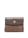Etro Brown Wallets In Brown