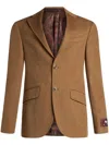 Etro , Cashmere Blazer, Man, Light Brown, Size 50 In Brown