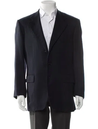 Pre-owned Etro Cashmere Blazer In Gray