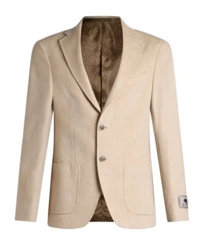 ETRO ETRO SINGLE-BREASTED TAILORED BLAZER