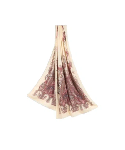 Etro Cashmere-blend Scarf With Placed Print