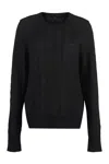 Etro Embroidered Sweater With Logo In Black