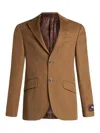 Etro , Cashmere Blazer, Man, Light Brown, Size 50 In Camel