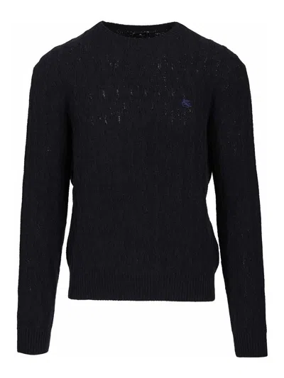 Etro Cashmere Sweater In Black