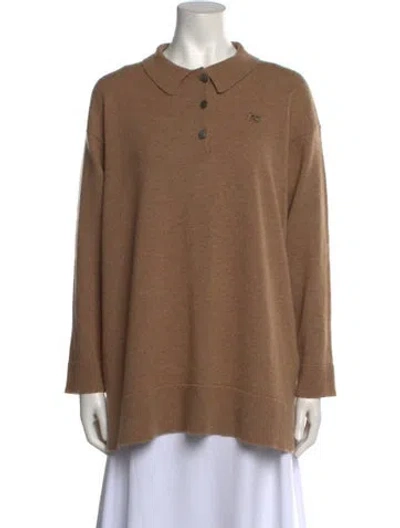 Pre-owned Etro Cashmere Sweater In Brown