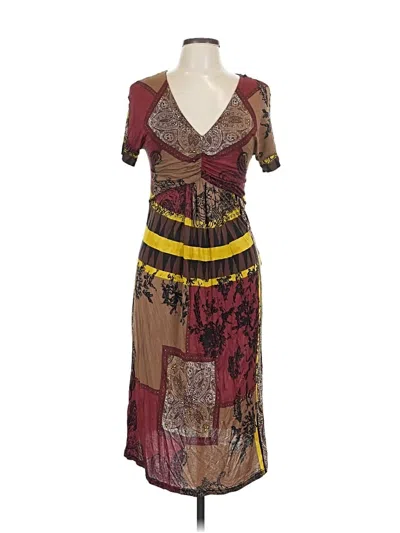 Pre-owned Etro Casual Dress In Brown